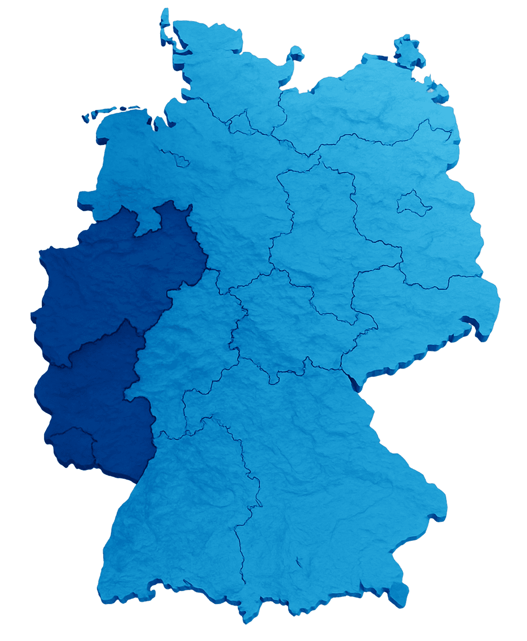 Deutschland map